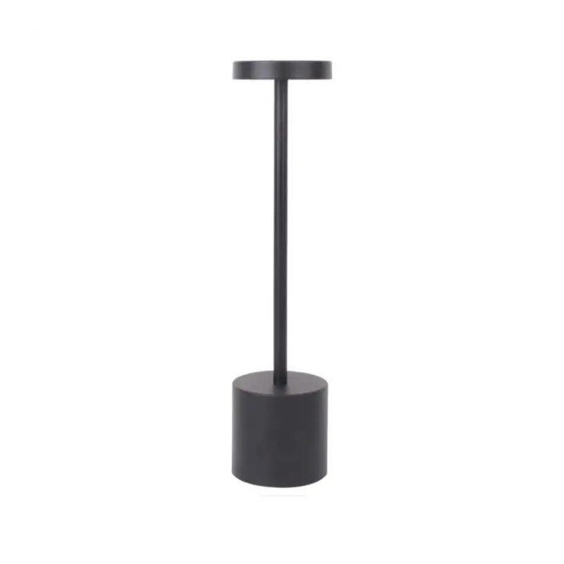 Veioza reincarcabila de masa, 3 temperaturi de culoare, DL-XTD812, culoare negru