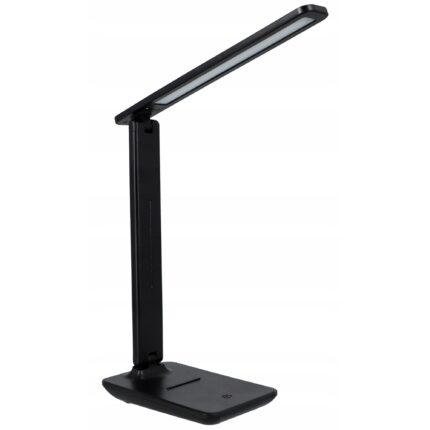 Lampa de birou, pentru lectura, schimbarea culorii luminii, aspect modern, pliabila, alimentata prin USB, unghi de iluminare reglabil, dimensiuni mici, panou tactil