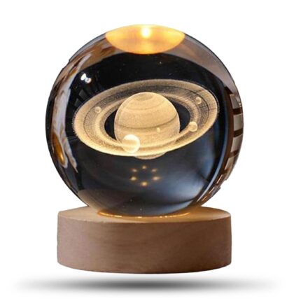 Lampa LED birou PadForce®, noptiera, Gaming, model 3D, alimentare USB - Saturn