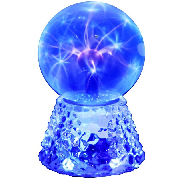 Glob Plasma TEALIGHT, magica de 20 cm, bila electrocastica sensibila la atingere