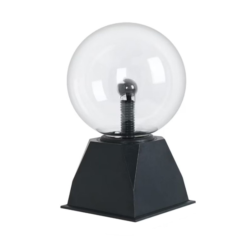 Glob luminos cu plasma, PROCART, senzor atingere, efect fulger, diametru 10 cm
