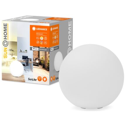 Lampa LED inteligenta Ledvance Home Moodlight, Wi-Fi, 4W, 260 lm, dimabil, temperatura lumina reglabila (2200-5000K), IP20, Amazon Alexa/Google Assistant, clasa energetica G