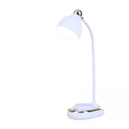 Lampa de birou led fashion boutique, 4,2 w, temperatura de culoare neutru, protectie pentru ochi, CS506-2, culoare alb