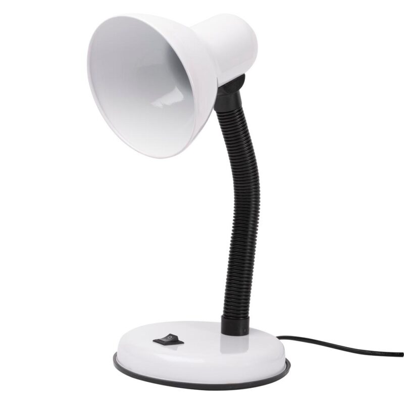 Lampa Birou Basic, Alb, 1xE27, 60W