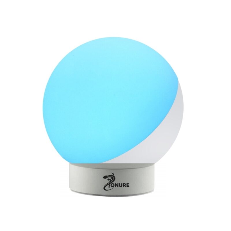 Veioza inteligenta wireless Zonure dimabila WiFi LED RGBW E27 7.5W 450Lm Premium