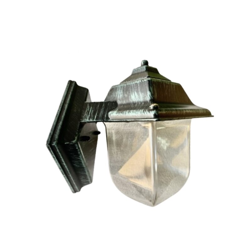 Aplica Perete E27 1x60W Felinar London Metal Negru Antichizat ORION grun klar