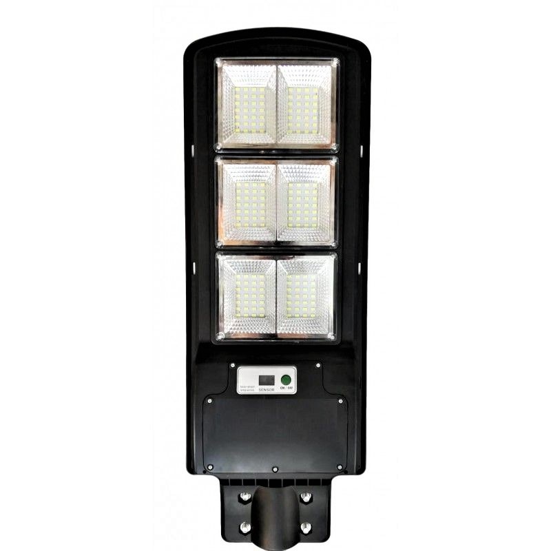 Lampa LED 90W Iluminat Stradal cu panou solar, senzor noapte-zi si de miscare HOMME DESIGN