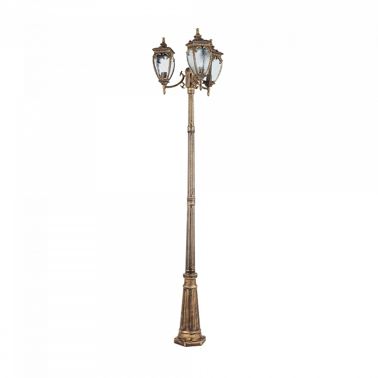 Stalp Maytoni Fleur, 3 X E27 60W, Bronze Antique, Maytoni