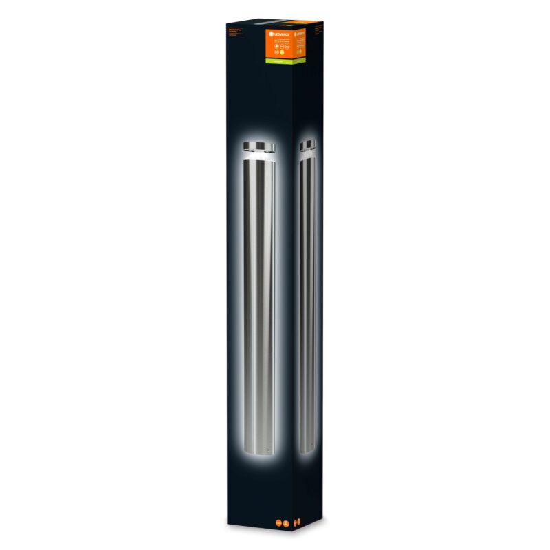 Stalp Led Ledvance Endura Style Cylinder, 80 cm, 6W, lumina calda (3000K), 360lm, IP44, Otel
