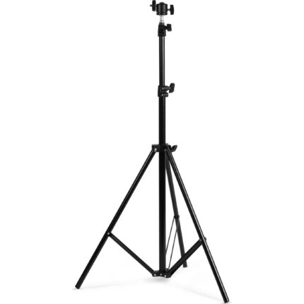 Trepied pentru proiector LED Phenom 18649, boloboc nivelare orizontala, intaltime reglabila max. 210 cm, filet 1,4/3,8”, Aluminiu