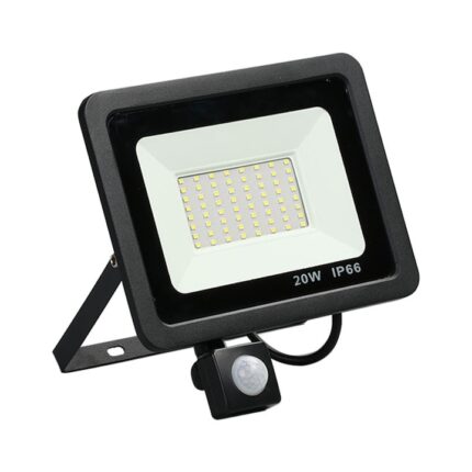 Proiector LED cu senzor de miscare, 220v, 20w CasaShop