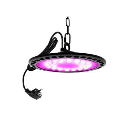Lampa UV pentru cresterea plantelor, 100w - 144 LED-uri, corp aluminiu, IP 65 rezistenta la apa si praf, 230x69 mm