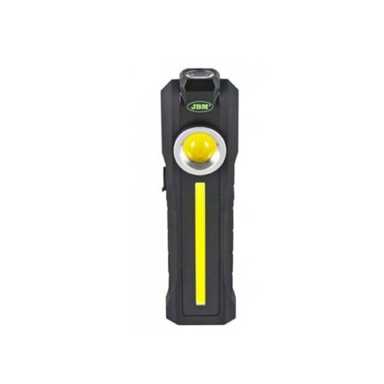 Lampa de lucru JBM 09948, iluminare LED, 250 lumeni, reincarcabila, cu acumulator Li-ion 3.7 V, 1500 mAh, prindere magnetica