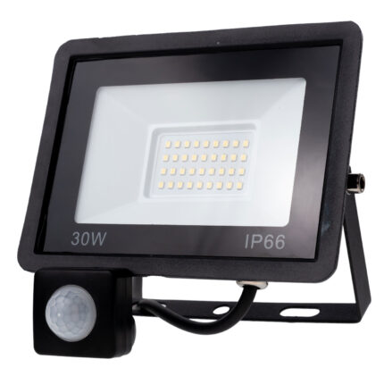 Proiector led tableta 30W cu senzor de prezenta si reglaj pentru lumina ,Lumina Rece , 2700lm , IP66