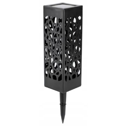 Lampa solara, incorporata, gradina, aspect modern, decorativ, culoare lumina calda, panou solar, grad de protectie IP44, rezistent la intemperii