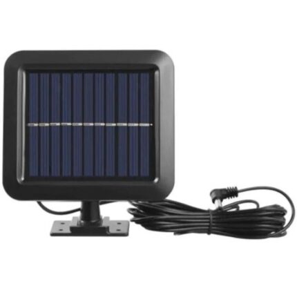 Lampa solara de exterior cu senzor de miscare, telecomanda, brate reglabile