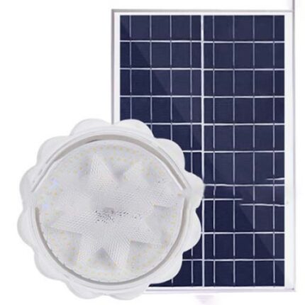 Plafoniera solara trandafi led, 500 W, diametru 360 MM, cu telecomanda, alb rece