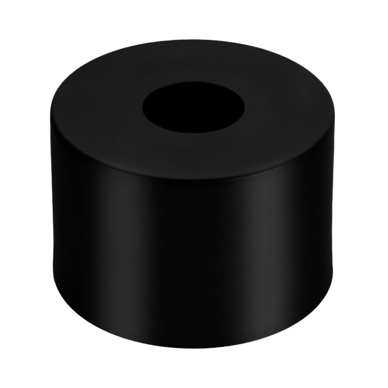Abajur minimalist si elegant pentru lustre si pendule, E27, 12X8cm, Metal, Negru