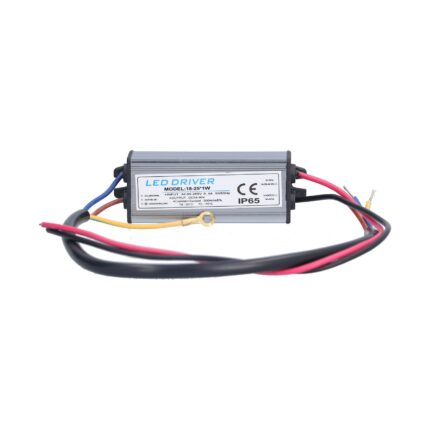 Driver LED Tovbmup, 18-25 x 1W, AC85-265V, DC54-90V, 300mA, IP65, 7.2x2.9x2.2cm
