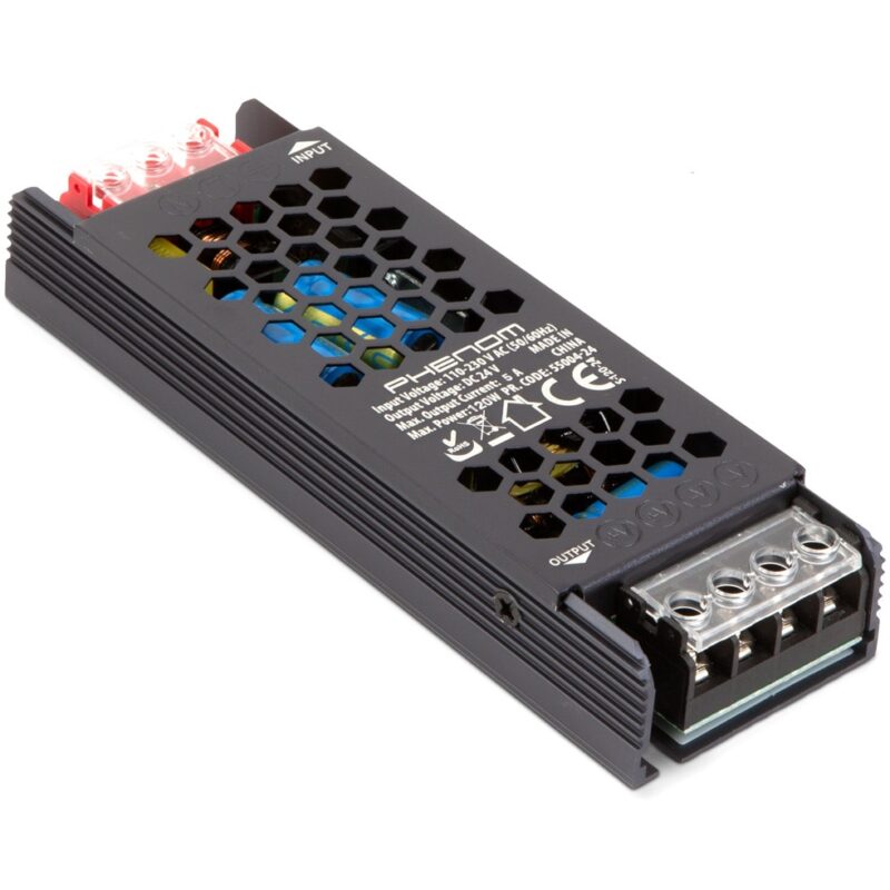 Sursa de alimentare stabilizata Phenom 55004-24, 24V DC 120W 5A