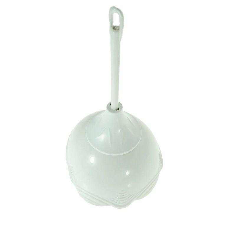 Tija ceramica cu dulie E27, 220V, 10A, lungime 16 cm, Alb