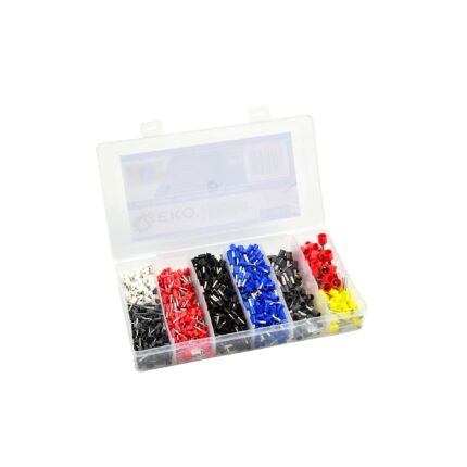 Set 1200 terminale si conectori cablu, Geko G03603