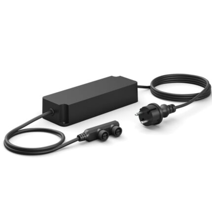 Sursa de alimentare pentru exterior Philips Hue,100W, 220-240V, IP67, cablu electric 1.5m, Negru
