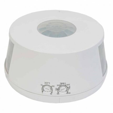 Senzor de miscare, Lightex, 30 m, Alb