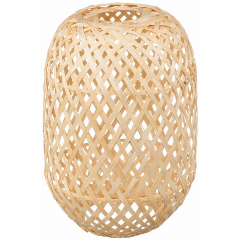 Abajur Ledigo, Bambus, 14 cm, Bej