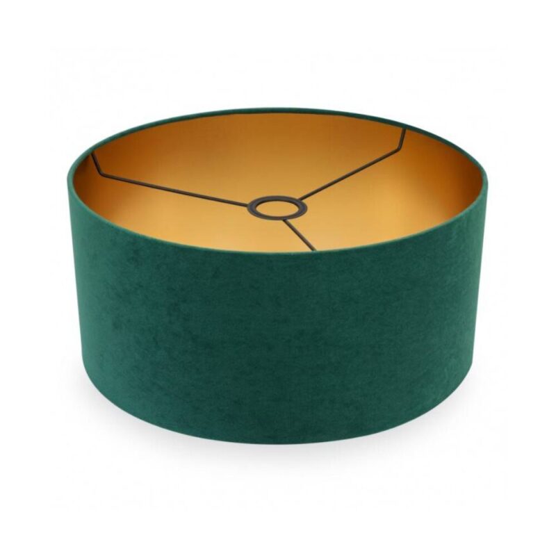 Abajur Light Home Mediolan, Plastic/Tesatura, 40x20 cm, Verde