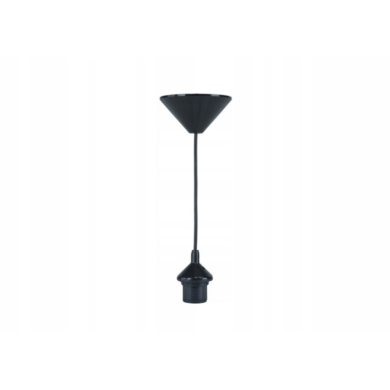 Suport suspendat pentru lampa, E27, negru