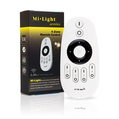 Telecomanda pentru benzi LED, Smart LED, ABS, Alb