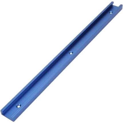 Sina T Track QttvbTna, Aliaj de Aluminiu, 400mm, Albastru, Set Accesorii Banc de Lucru