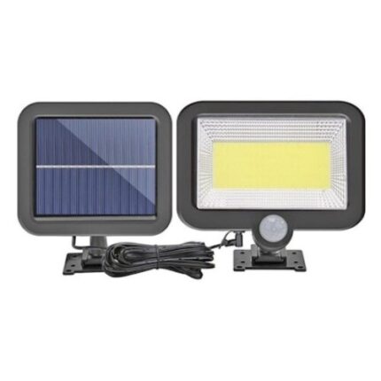 Lampa 100 Led Cob putere 100W cu incarcare solara Waterproof IP65 si senzor de miscare