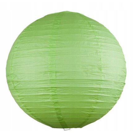 Abajur sferic Homelux, 1xE27, 40x37 cm, hartie, verde