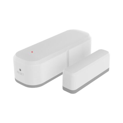 Senzor inteligent pentru usi si ferestre, BOMSTOM, Compatibil Amazon Alexa/Google Assistant, Alb