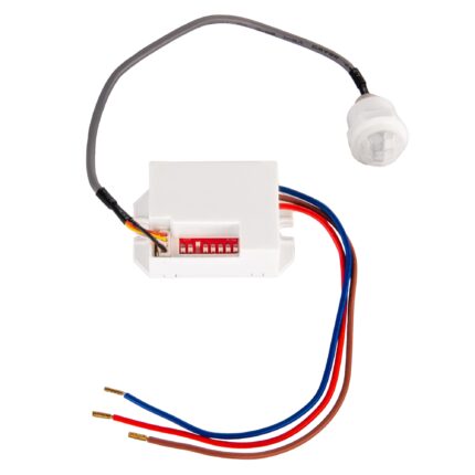 Senzor de miscare, PIR, Mini, Plastic, 230V, Multicolor