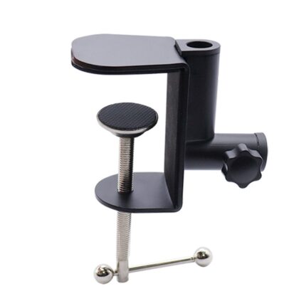 Suport pentru lampa, Sunmostar, Metal, Negru