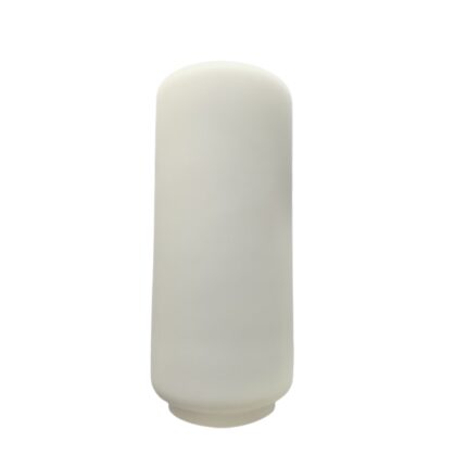 Abajur Sticla Groasa Mata cu Inaltime 150mm, Diametru 65mm, Orificiu Soclu 38mm cu marginile Tesite ORION