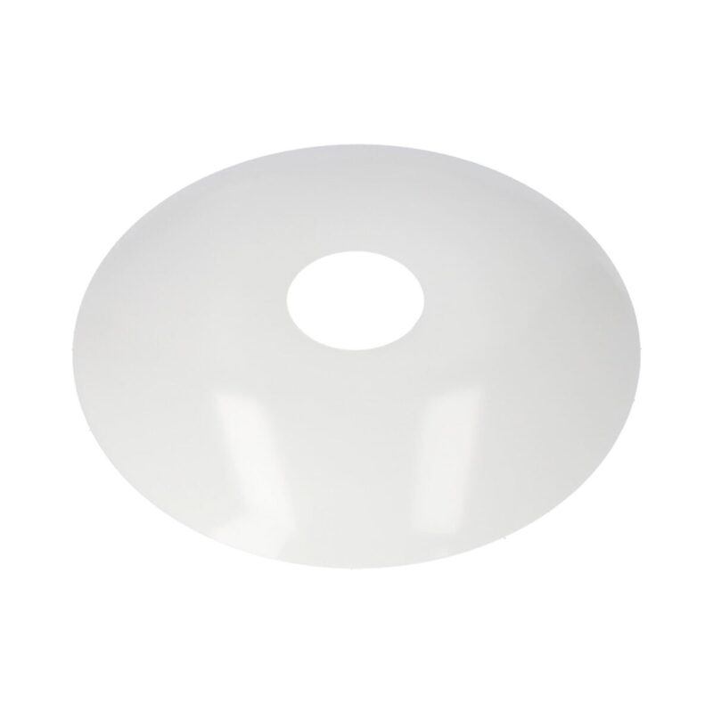 Abajur EDM 32507, plastic, alb, O30cm