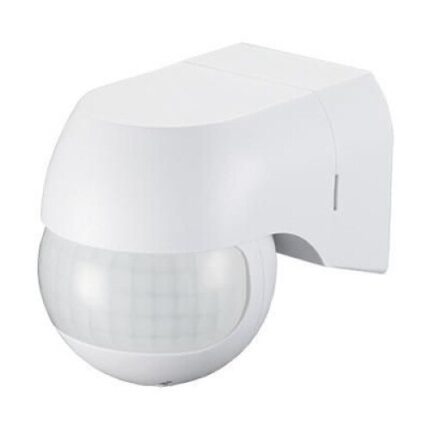 Senzor de miscare, 180 grade, pentru perete, Mentavill, reglaj max.15 min, de exterior, IP44, alb