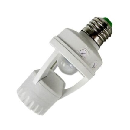 Adaptor Bec, Dulie E27 Senzor Miscare Reglabil 360° Si Senzor Lumina , Premium Quality