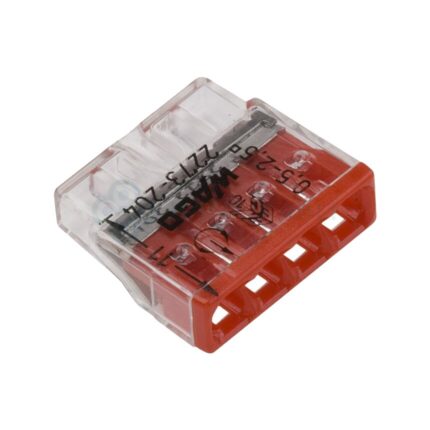 Terminal de ramificatie, WAGO, 4x0,5-2,5mm, 2/18, 24A, 14АWG