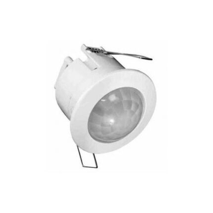 Senzor de miscare incastrat 230V 360GR 1200W ALB IP20