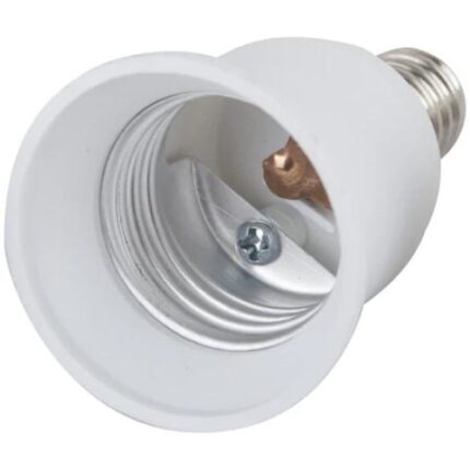 Adaptor dulie trandafi led de la E14 la E27