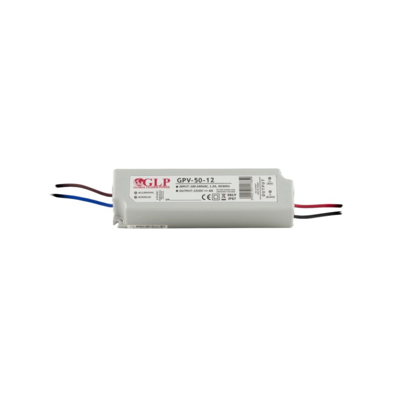 Sursa alimentare LED, GLP, 4A, 12V, Gri