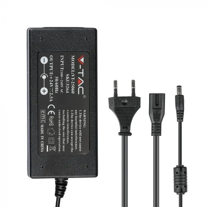 res_207fe7a9d3769e6154f119f88ba5f232 Sursa Alimentare banda LED, 60W, 24V, 2.5A, IP44, Plastic