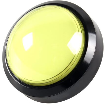 Buton de iluminare, AJMAKER, 100 mm, Galben