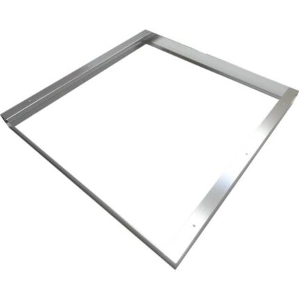 Rama Aluminiu pentru montaj aplicat Panou LED 600 x 600 Alb