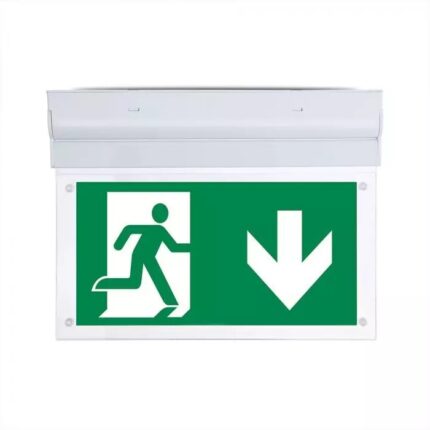 Lampa Exit LED, V-TAC, 2W, Montaj Aplicat, 6000K, IP20, Emergenta 3h